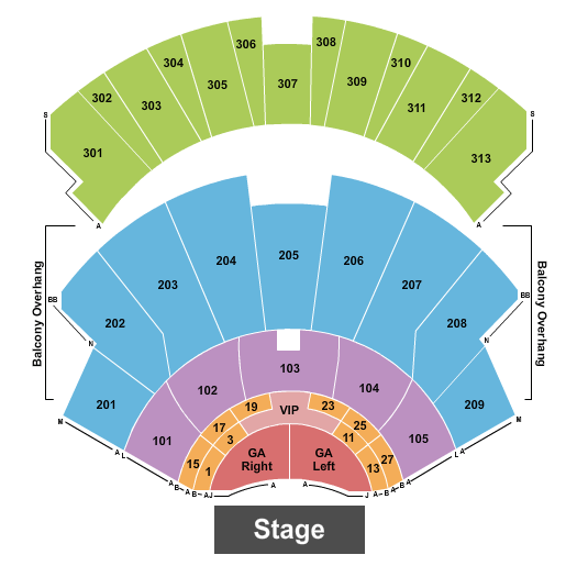 Bakkt Theater At Planet Hollywood Megadeth Seating Chart